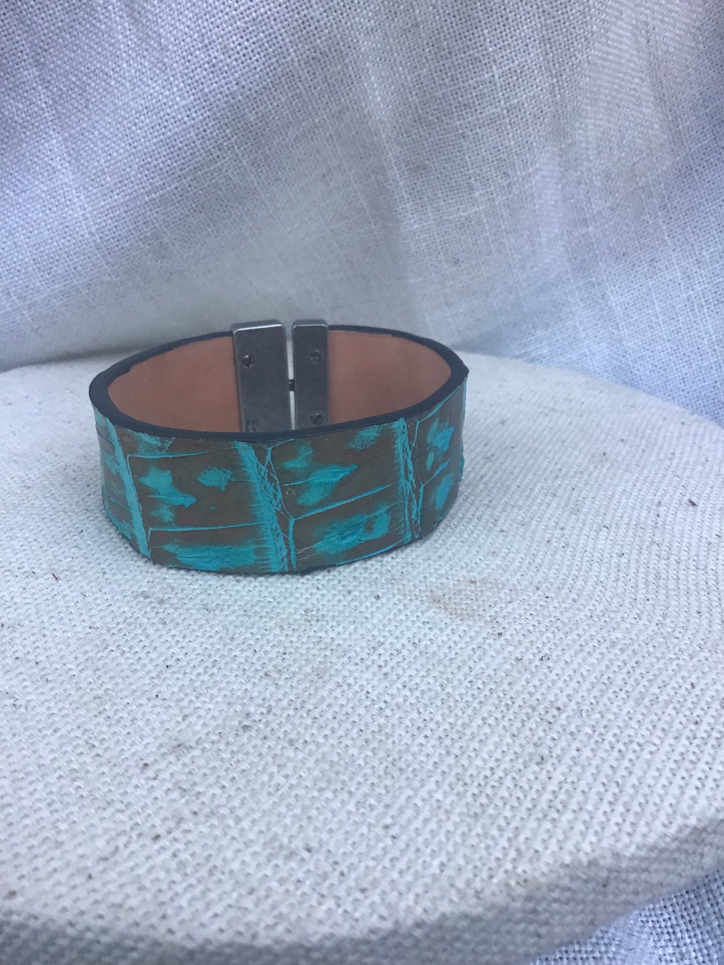 Genuine Alligator Bracelet