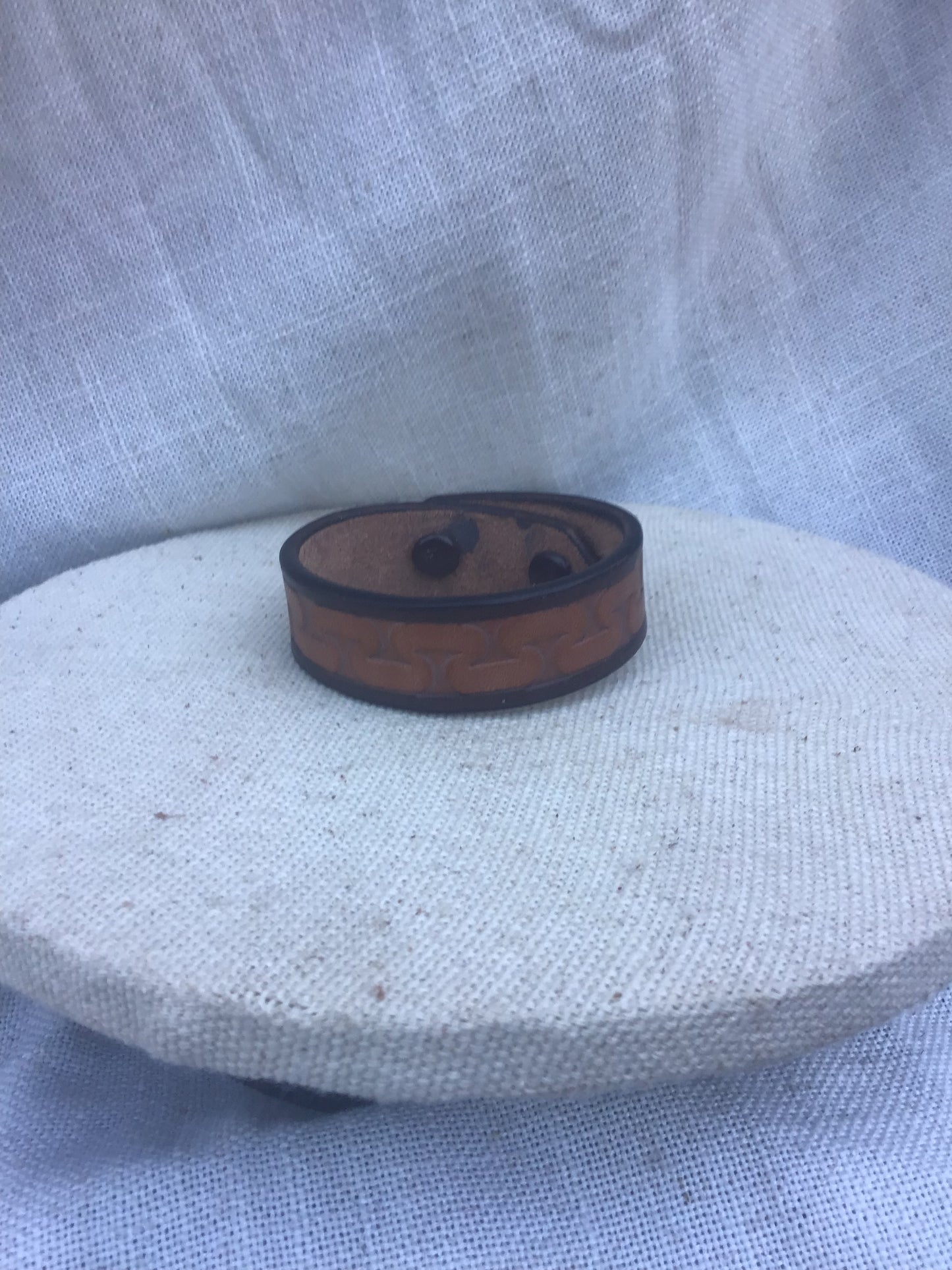Leather bracelet