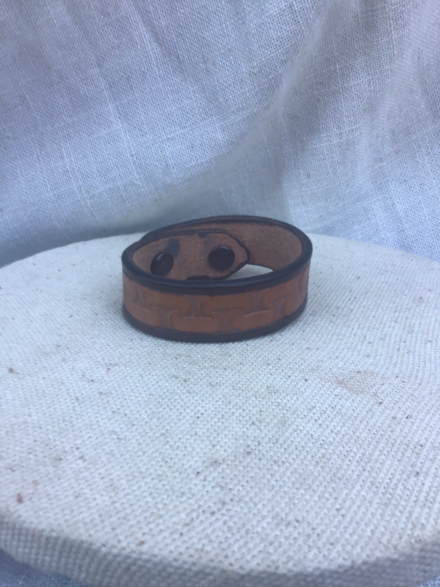 Leather bracelet