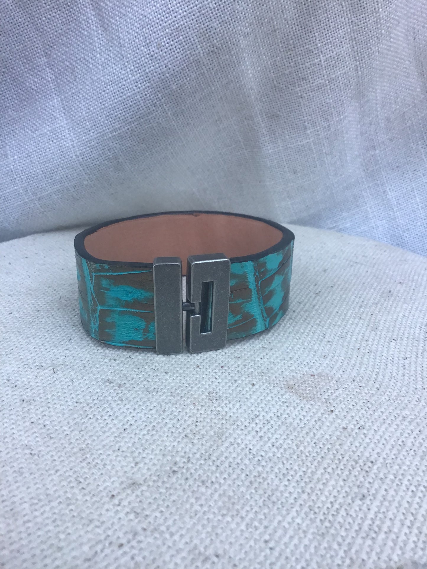 Genuine Alligator Bracelet