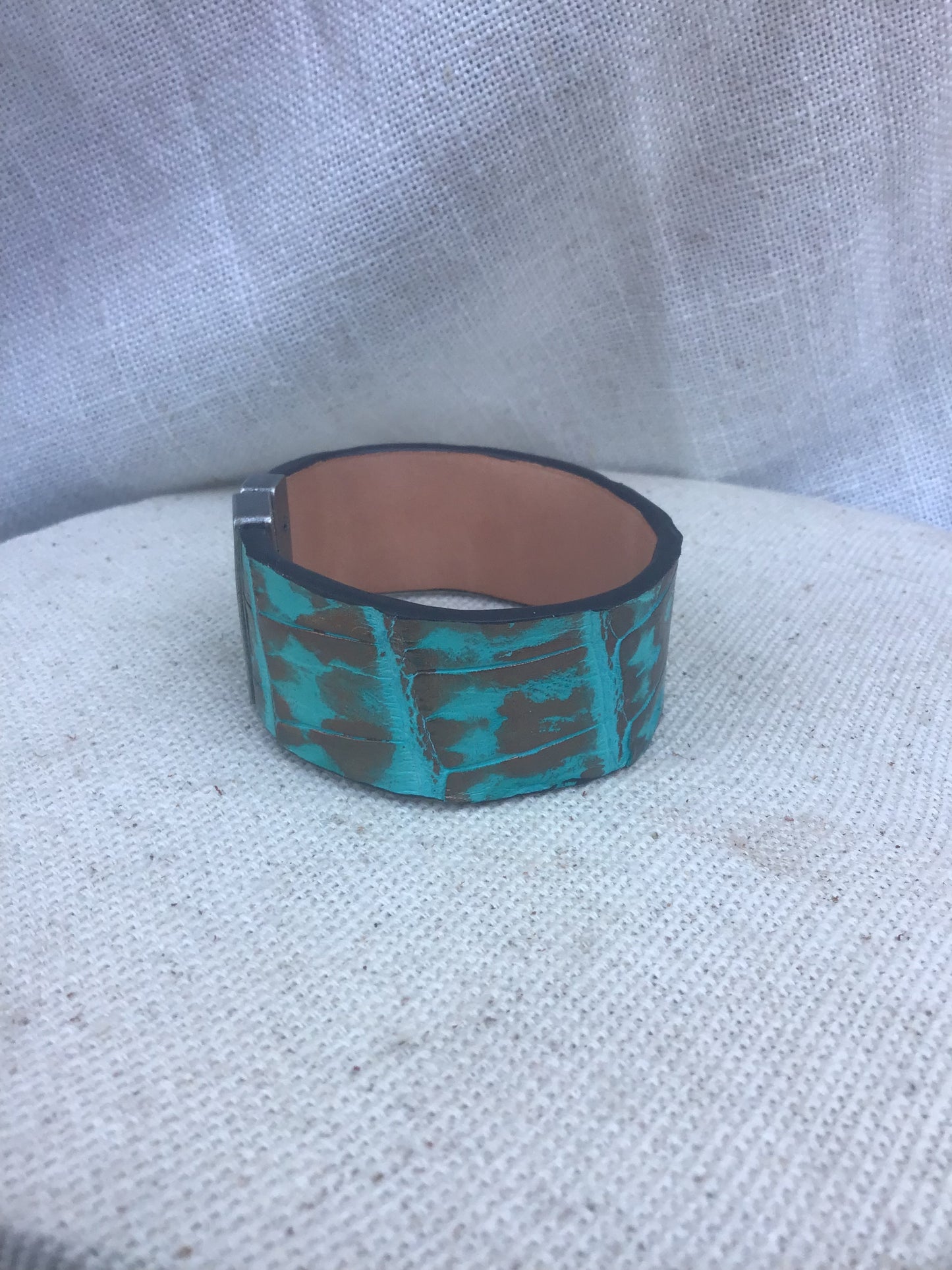 Genuine Alligator Bracelet