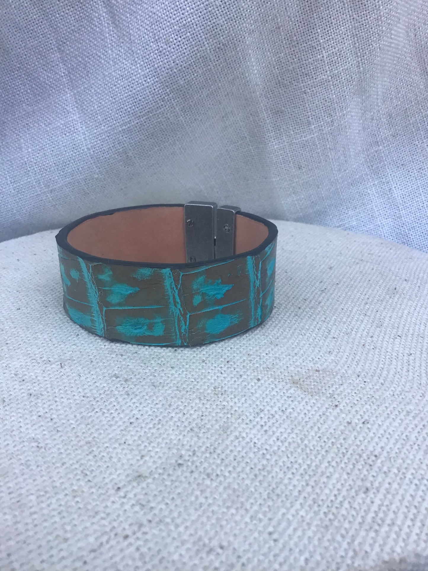 Genuine Alligator Bracelet