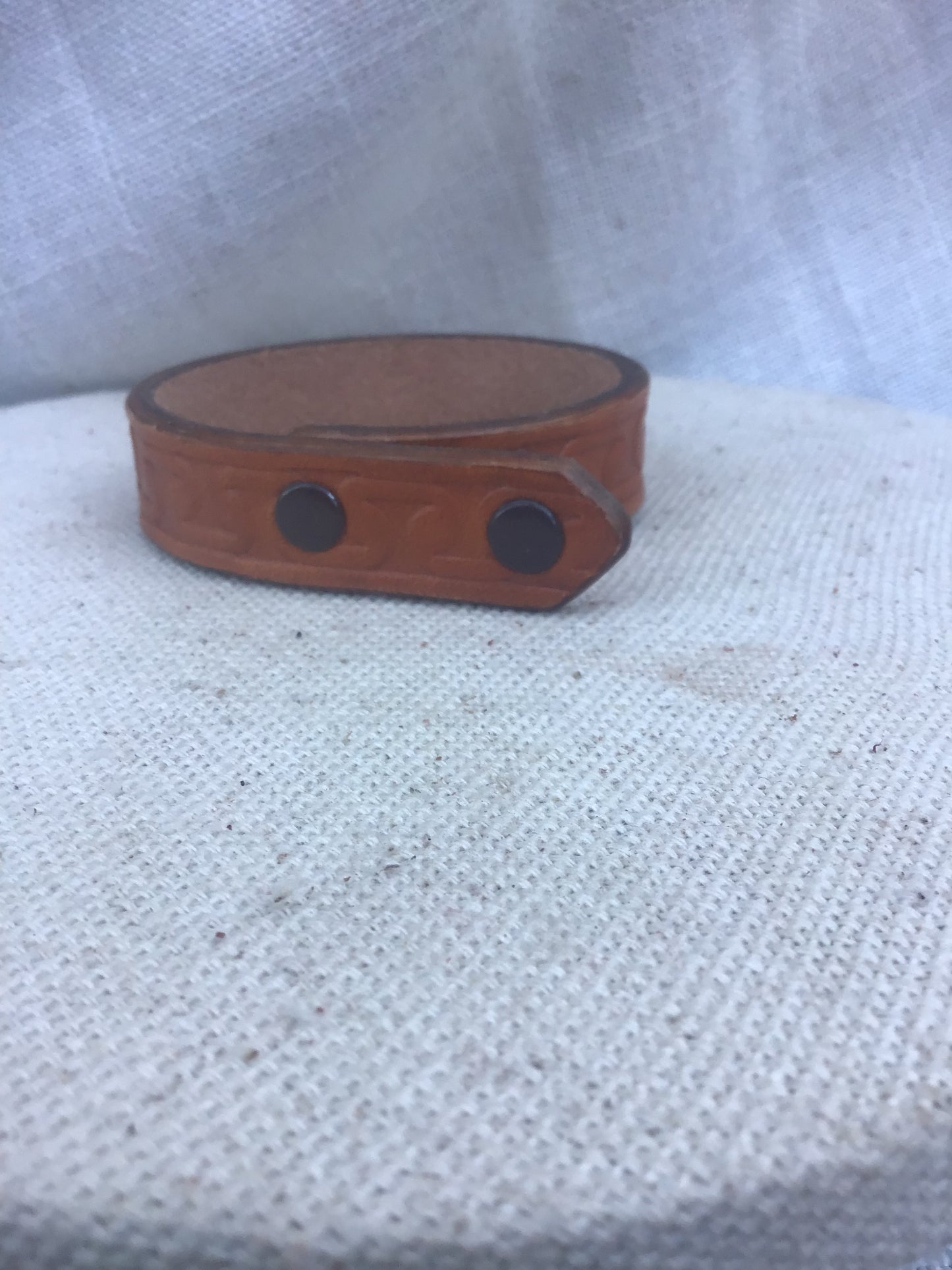 Leather bracelet