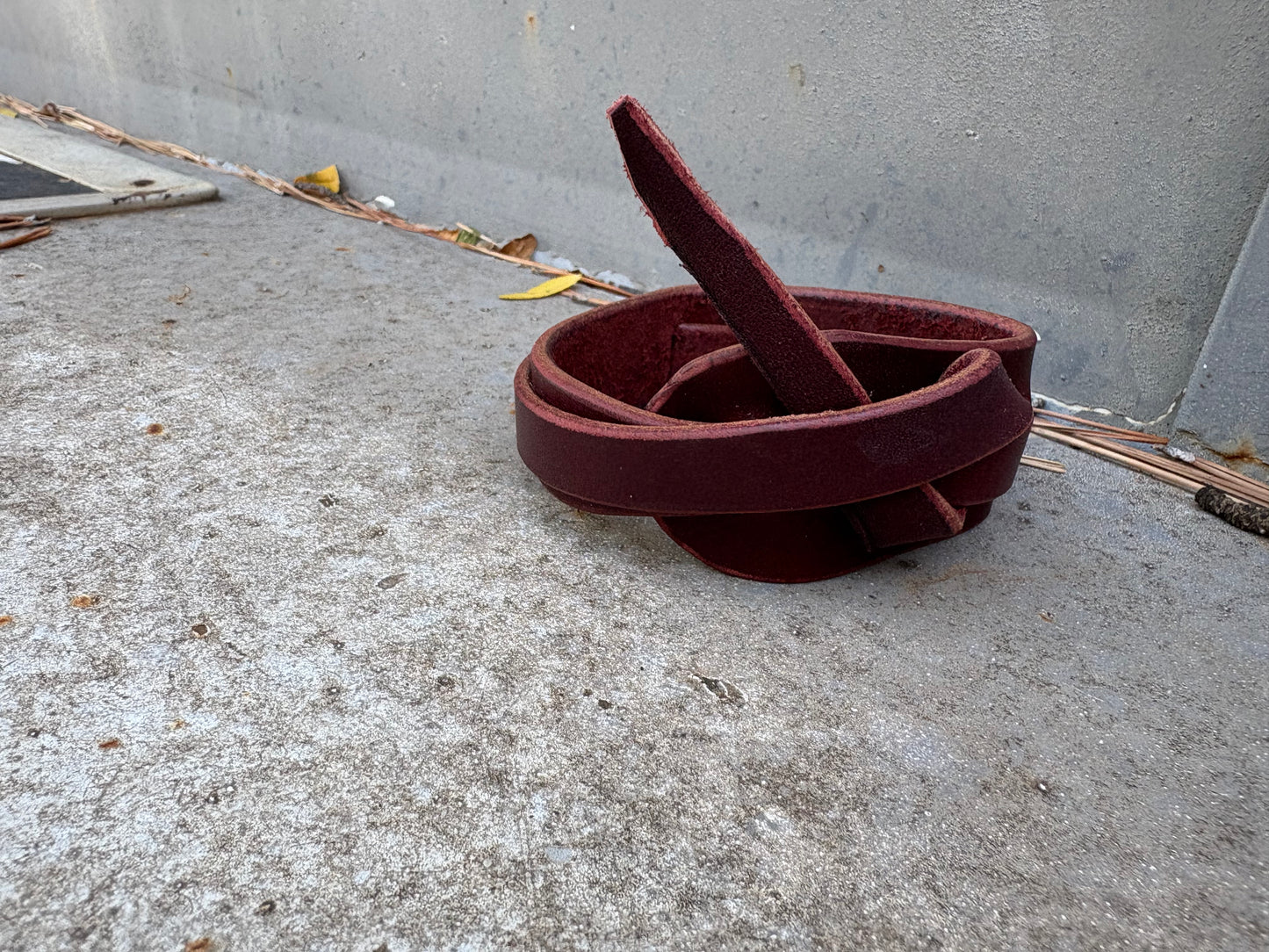 Leather cuff