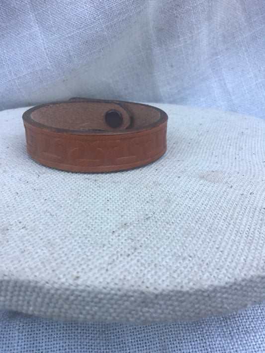 Leather bracelet