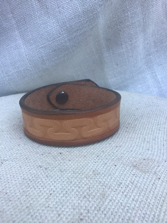 Leather bracelet